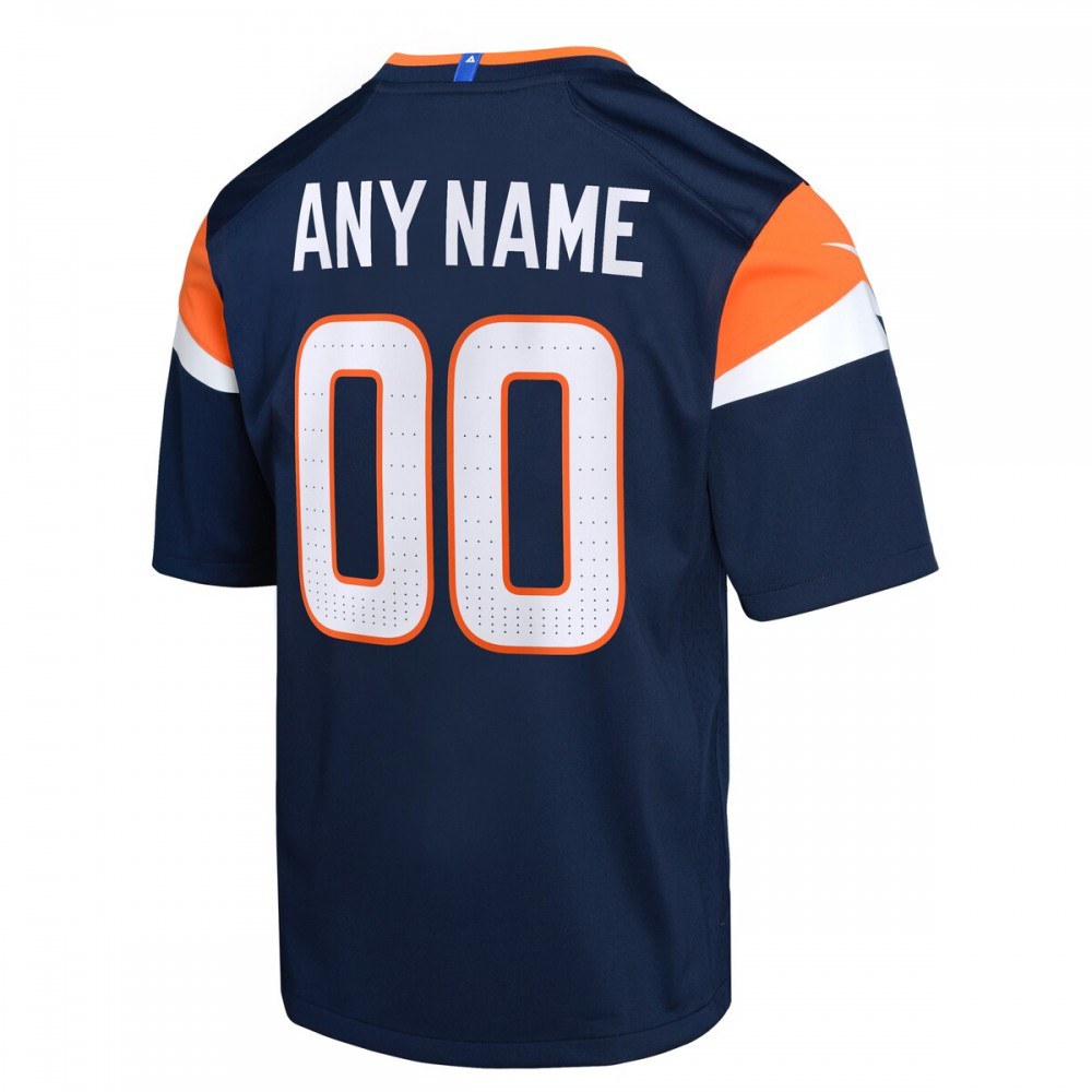 Denver Broncos Nike Youth Alternate Custom Game Jersey - Navy-GridironStore